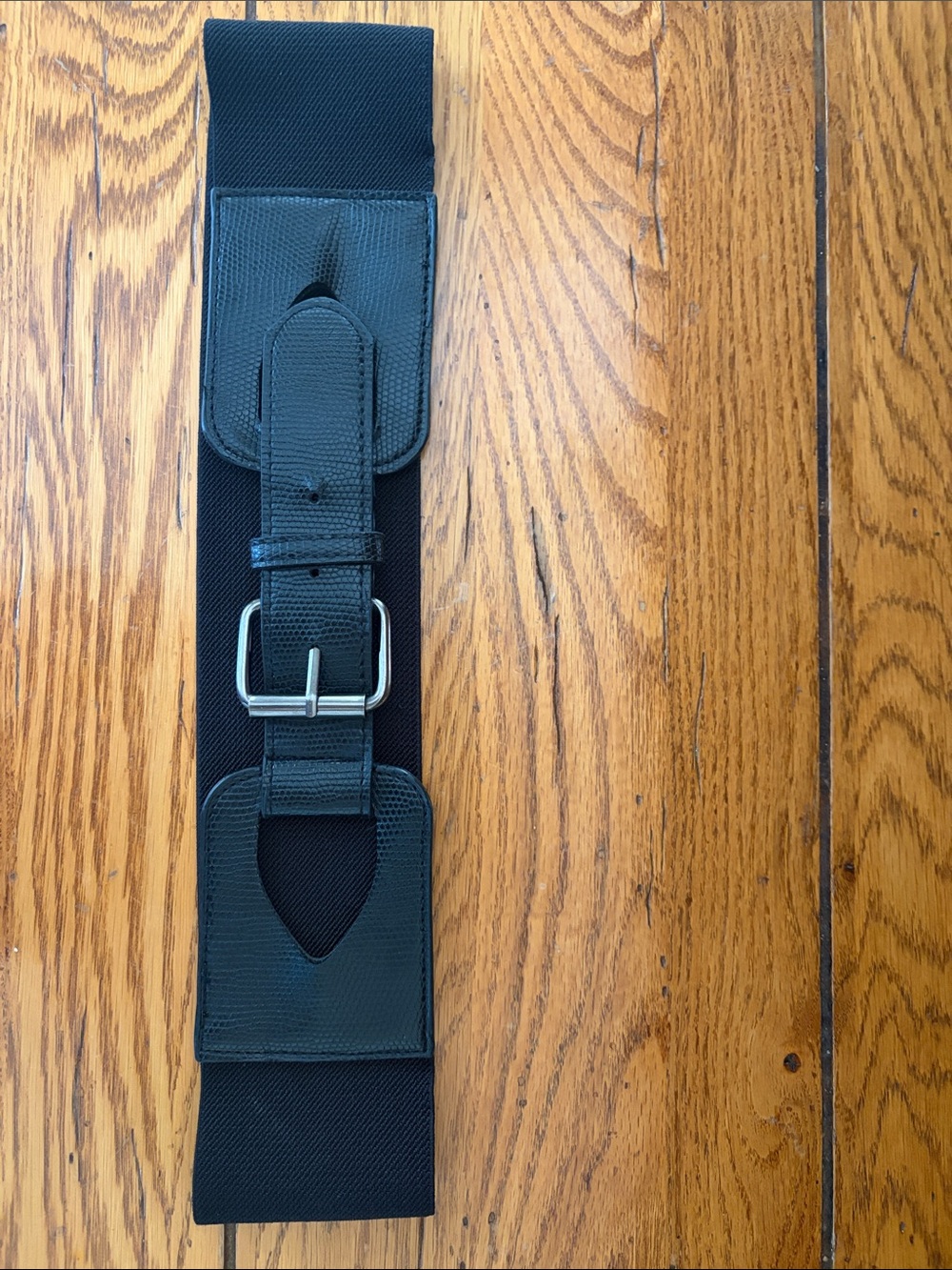 Wide Black Belt